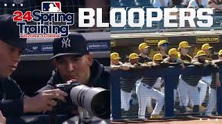 2024 Spring Training BLOOPERS Judges photo kicked ball hysterical interviews AND MORE 