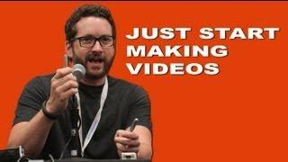 Rooster Teeths Burnie Burns Just Start Making Videos  ScreenSlam