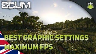 SCUM  Best Graphicsettings  Maximum FPS  Deutsch  TryhardLab  2023  Best for PVP