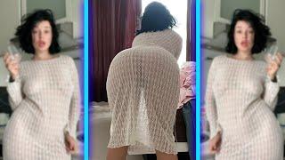 4K No Panties Trand   Cleaning in Transparent Clothes - Home Edition 
