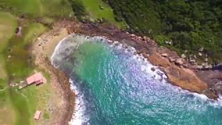 Praia do Maço Vale da Utopia Praia de Cima e Pinheira 2018 Drone 2.7k