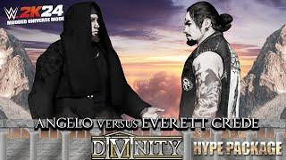 WWE 2K24  SWW Divinity  Hype Package  Angelo vs Everett Crede