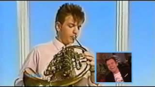 Ewan McGregor play on the horn