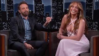 Ben Affleck & Jennifer Lopez talk Marriage & GRAMMYs Incident 2023 on The Late Late Show