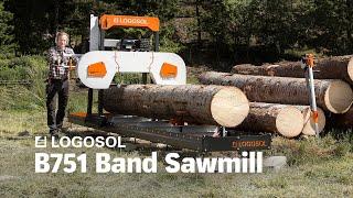 B751 Band Sawmill  LOGOSOL