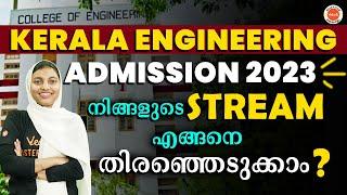 Kerala Engineering Admission 2023  How to select Stream?  Career Opportunities #keam2023