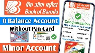 bank of baroda account opening online without pan card  bank of baroda online account opening