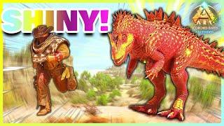 This RARE SHINY DINO Invaded My Base -- ASA Scorched Earth