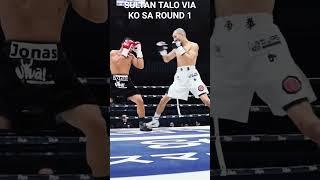 JONAS SULTAN TALO KONTRA RIKU MASUDA VIA 1ST ROUND KO