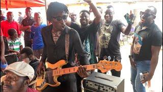 This bass player is a from a different planet. Watch how he wowed the people with super energetic ja