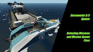 Stormworks 65 Update - Refueling Missions and Mission Spawn Fixes #stormworks