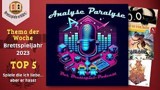 Analyse Paralyse Der Brettspiel Podcast #1 Brettspieljahr 2023 und aktuelle Highlights