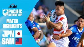 Semi-final epic   Japan v Samoa  Match Highlights  Asahi Super Dry Pacific Nations Cup