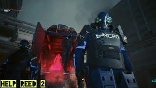Cyberpunk 2077 PS5 - Max Tak convoy hit