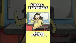 Chalu teacher ll class moniter ll #shorts #animation #viral