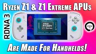 AMD Announces The New Ryzen Z1 & Z1 Extreme APUs For Handheld Gaming PCs