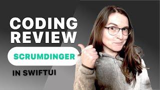 SwiftUI Tips and Tricks Coding Review of Apple´s Scrumdinger Project