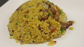 How to Make Yellow Fried Rice Pork Fried Rice