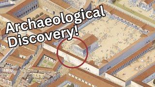 Newest archaeological site in Rome- under a hotel