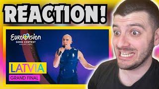 Dons - Hollow LIVE  Latvia   Grand Final  Eurovision 2024 REACTION