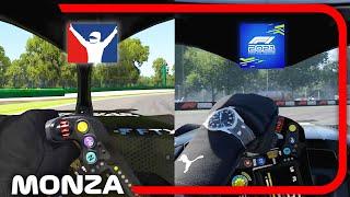 F1 2021 vs. iRacing - Monza