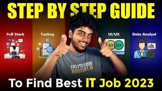 How to find easy IT Job Role - With 10LPA Salary for Freshers  best it courses to get job in tamil