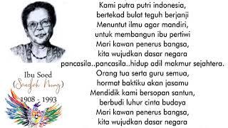 Aku Anak Indonesia Penerus Pembangunan Tanah Air Cipt. Ibu Soed #Lagu wajib HAN Jawa Timur