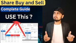 NEPSE Buy and Sell Complete Guide Video  NEPSE TMS buy and sell all options  Pawaan Dangi