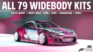 Forza Horizon 5 -  All 79 Widebody Kits in Forza Horizon 5