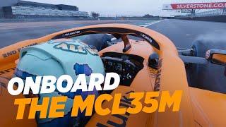 Daniel Ricciardos McLaren MCL35M debut