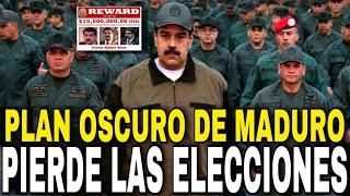MADURO PIERDE LAS ELECCIONES EN VENEZUELA Y SU PLAN OSCURO