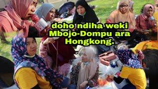 Makan Rujak Ala TKW BIMA & DOMPU di tengah wabah virus coronacovid19 di Hongkong.