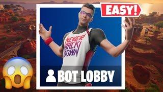 How to get bot lobbies in Fortnite