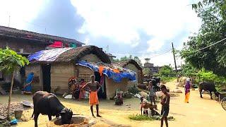 Life Of Poor People In India  Uttar Pradesh Village Life In India  Daily Routine In Farmer