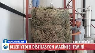 BELEDİYEDEN DİSTİLASYON MAKİNESİ TEMİNİ