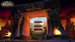 The Classic WoW Login Screen 1 Hour Loop