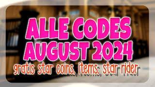 ALLE funktionierenden CODES von Star Stable Codes AUGUST 2024  ALL CODES 2024  Star Stable SSO