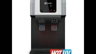 A.O.Smith Z1 UV 10 Litre Wall Mountable Table UV Black 10 Litre Water Purifier