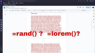 Easy Guide Creating Lorem Ipsum Text in Google Docs