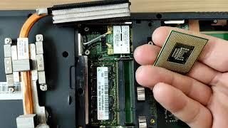 Laptop notebook  işlemci ram SSD değişimi.