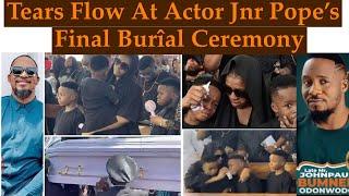 Actor Jnr Pope’s Final Burial Ceremony At His Hometown in Enugu