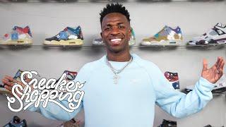 Real Madrids Vini Jr. Goes Sneaker Shopping With Complex