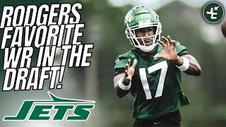 Malachi Corley Was Aaron Rodgers FAVORITE Wide Receiver In The Draft  New York Jets