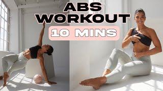 NO EQUIPMENT ABS WORKOUT Intense Abs  10 minute workout