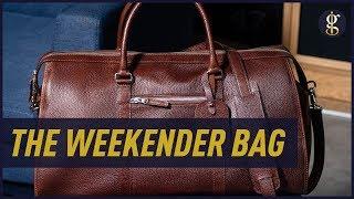 LEATHER WEEKENDER BAG  5 Qualities To Look For In A Duffle Bag Beckett Simonon Davis