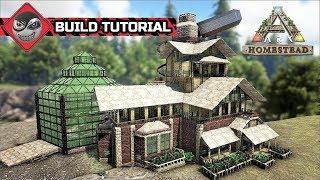 Ark Survival Evolved How to build a base - Mansion build tutorial Homestead update