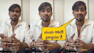 Adnaan Shaikh Todays Instagram live After Bigg boss Ott 3  SLR Minni review