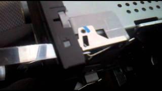 HOW TO remove factory radio 6000CD from FORD FOCUS II 2006 by the kitchen knife 