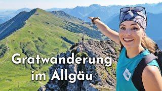 Schöne Gratwanderung im Allgäu Kanzelwand bis Fellhorn in Oberstdorf-Kleinwalsertal