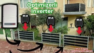 we connected fence solar panels and roof solar panels in the same series